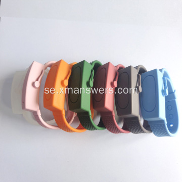 Bärbart silikon flytande bärbart armband i resestorlek